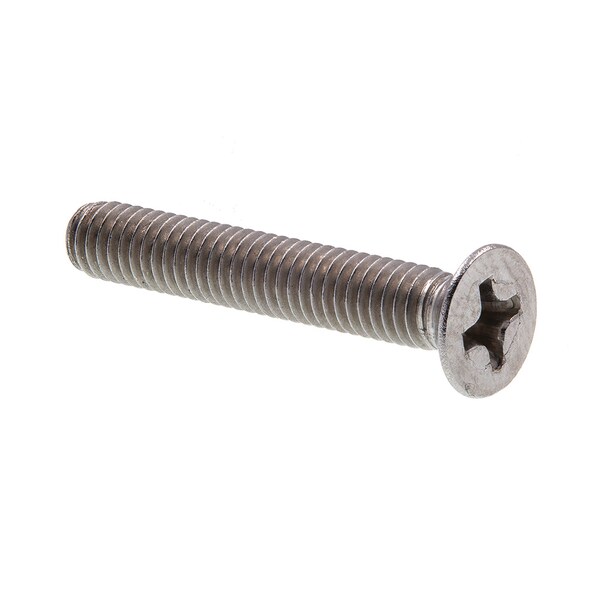 Prime-Line Machine Screw, Metric, Flat Head, Phillip Drive M4-0.7 X 25MM A2-70 Stainless Steel 10PK 9121192 - main